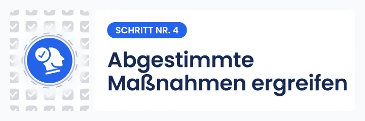 Illustration zum Gesetz der Anziehung, Schritt 4: Handlungen im Einklang mit den eigenen Absichten ausrichten, um Tr&auml;ume zu verwirklichen.