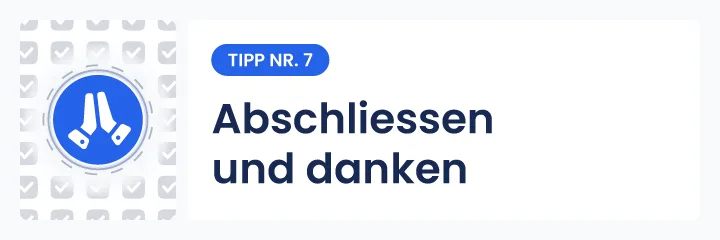 Illustration zu Tipp Nr. 7 f&uuml;r die Kartenlegung: Beenden Sie die Legung, indem Sie den Energien danken und eine gute spirituelle Schwingung aufrechterhalten