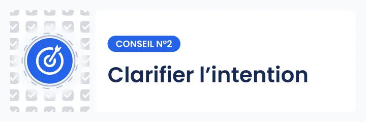 Illustration du conseil n°2 en cartomancie : clarifier son intention avant un tirage pour orienter l’énergie et favoriser une interprétation précise
